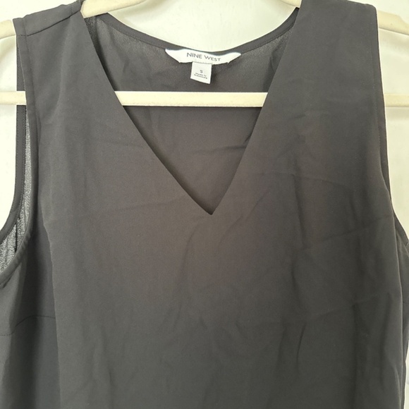 NWT Nine West Black Tank - Picture 3 of 6